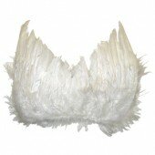 Крылья Ангела белые 36x30см
