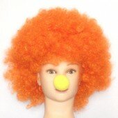 Парик клоуна оранжевый